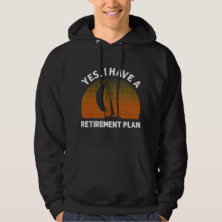 Rolig Segling För Män Kvinnor Segling Pensionering Hoodie