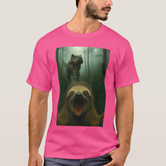 Rolig seng for dovendyr med dinosaur-gaver til men t shirt