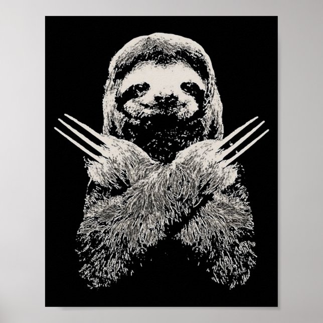 Rolig sengångare kostym present för lata  poster (Framsidan)
