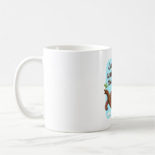 Rolig sengångare på ett träd � Bara orka till fred Kaffemugg