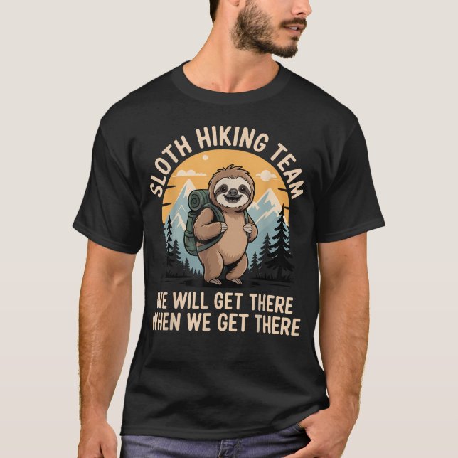 Rolig Sengångare T Shirt (Framsida)