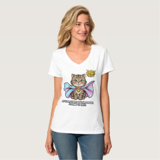 Rolig serietidning om kattmamma med superkrafter - t shirt