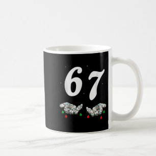 Rolig Sex Sju 67 Meme 67 Jul Holiday Kvinnor Kaffemugg
