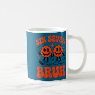 Rolig Sex Sju 6 7 Meme Alla Hjärtans Dag Hjärtan V Kaffemugg