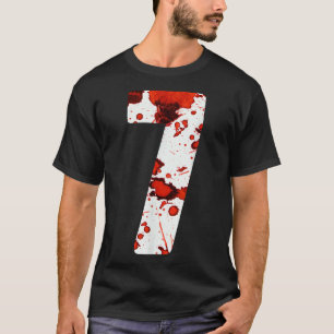 Rolig Sex Sju 6 7 Meme Design Par Halloween Ho T Shirt