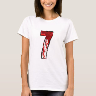 Rolig Sex Sju 6 7 Meme Design Par Halloween Ho T Shirt