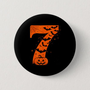 Rolig Sex Sju 6 7 Meme Design Par Halloween Knapp