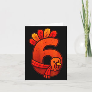 Rolig Sex Sju 6 7 Meme-design Par Tacksgiving Kort