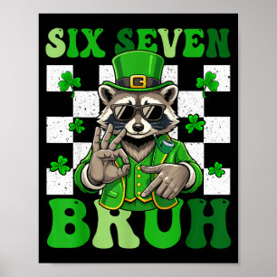 Rolig sex sju bruh tvättbjörn st patricks day 67 poster