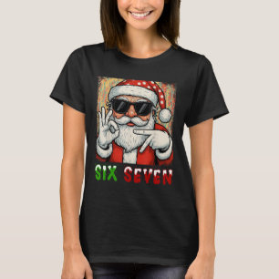 Rolig Sex Sju Meme Jul Cool Santa Citat 6 T Shirt