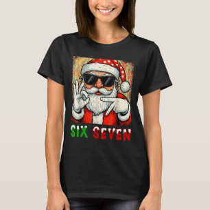 Rolig Sex Sju Meme Jul Cool Santa Citat 6 T Shirt