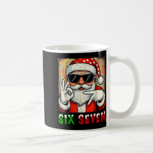 Rolig Sex Sju Meme Jul Cool Santa Mening 6 Kaffemugg