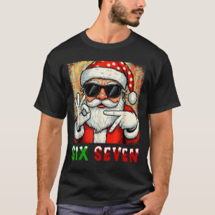 Rolig Sex Sju Meme Jul Cool Tomte Citat 6 T Shirt