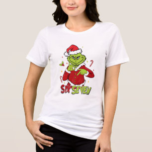 Rolig Sex Sju Meme Jul   Viral 6 7 Betyder Kille T Shirt