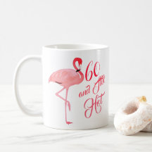 Rolig Sextioårsdag 60-årspresent Flamingo Humor
