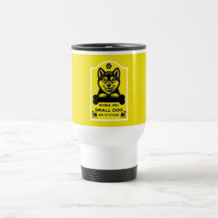 Rolig Shiba Inu Hund Älskare Resemugg
