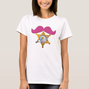 Rolig shock rosamustaschpolis t-shirt