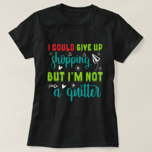 Rolig shopping-ordkonst t shirt