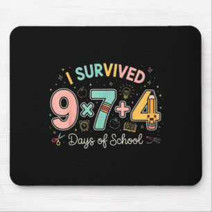 Rolig Six Seven 67 Dagar Skola Meme Math Lärare Musmatta