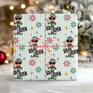 Rolig Six Seven 67 Meme Jul Tomte Holiday Humor Presentpapper