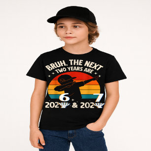 Rolig Six Seven “67” NYE Barn Nyårs 2026-2027 T Shirt