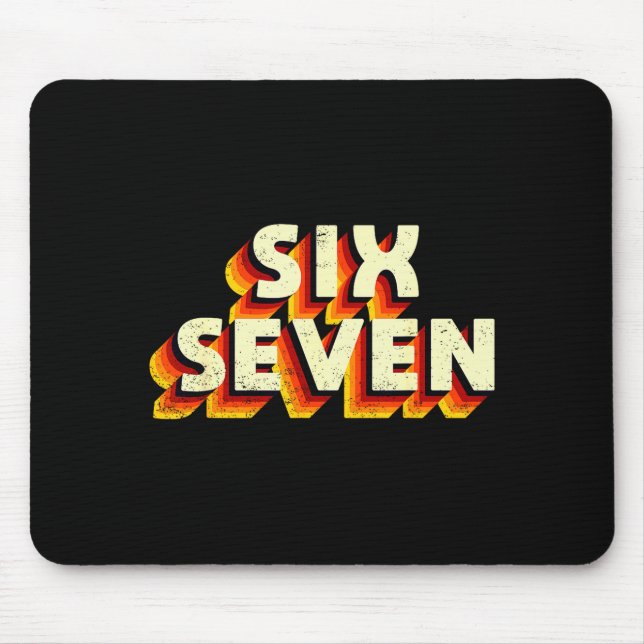 Rolig Six Seven 6 7 Meme Design  Musmatta (Framsidan)