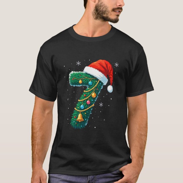 Rolig Six Seven 6 7 Meme Design Par Christmas  T Shirt (Framsida)