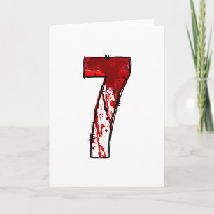 Rolig Six Seven 6 7 Meme Design Par Halloween Ho Kort