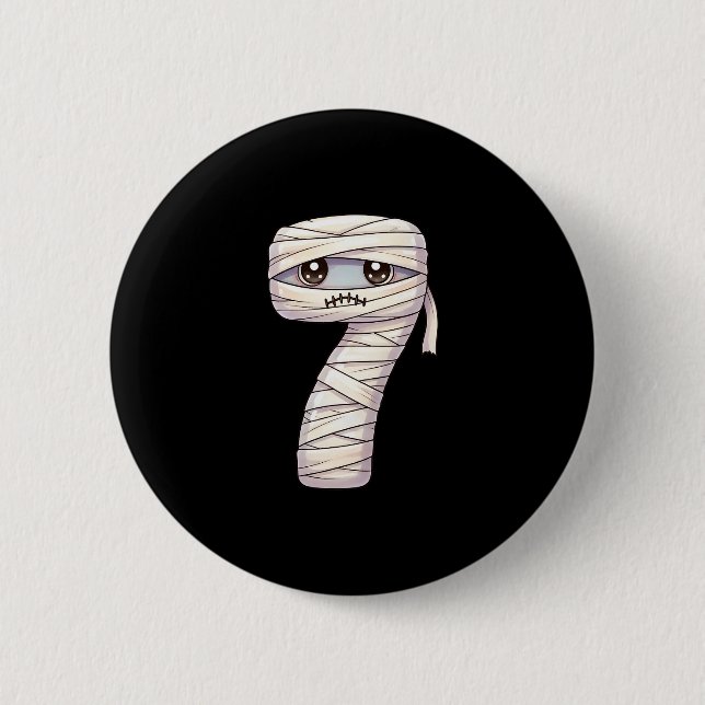 Rolig Six Seven 6 7 Meme Design Par Halloween Mu Knapp (Framsida)