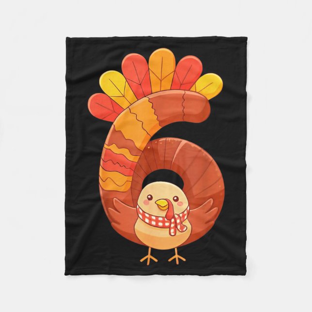 Rolig Six Seven 6 7 Meme Design Par Tacksgiving Fleecefilt (Framsidan)