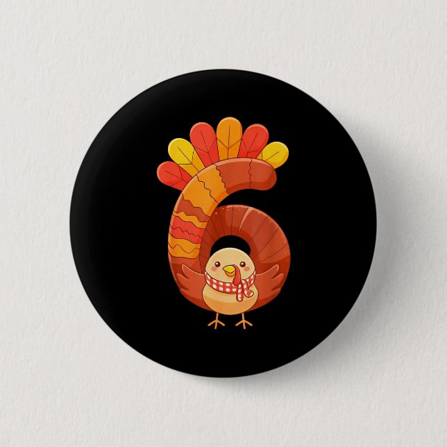 Rolig Six Seven 6 7 Meme Design Par Tacksgiving Knapp (Framsida)