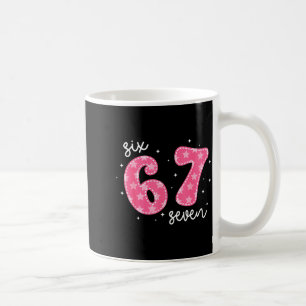 Rolig Six Seven 6 7 Meme Gen Alpha Slang 6 7 Nk Cu Kaffemugg