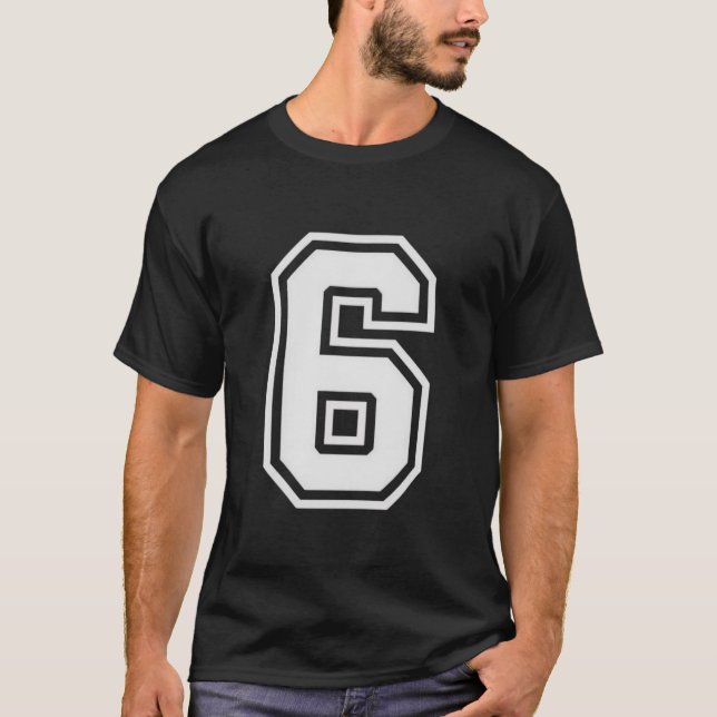 Rolig Six Seven 6 7 Meme  T Shirt (Framsida)