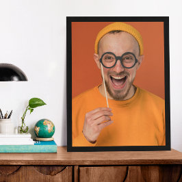 Rolig Självporträtt Bild Uppladdning Poster