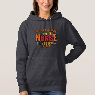 Rolig Sjuksköterska Halloween Du Kan Inte Ska Säga T Shirt