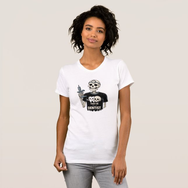 rolig sjuksköterska t shirt (Hel framsida)