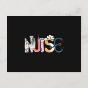 Rolig Sjuksköterska Vykort