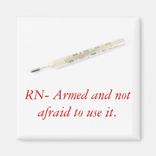 Rolig sjuksköterskamagnet magnet