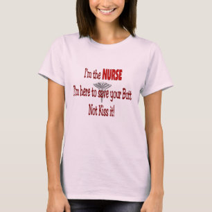 Rolig sjuksköterskaT-tröja T-shirt