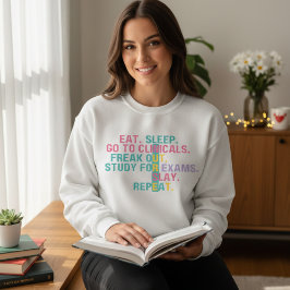 Rolig sjuksköterskeutbildning T-shirt | Student sj