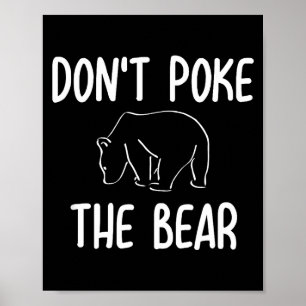 Rolig Skämtar Inte Som Björnen Sarcastic Familj  Poster