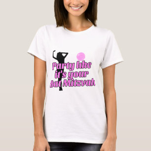 Rolig skämtgåva för humoristisk bat mitzvah judisk t shirt