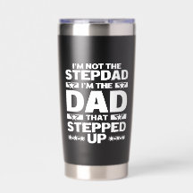 Rolig skämtpresent till pappa som tog steget extra