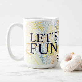 Rolig Skämtsam Casual Typografi Kaffemugg
