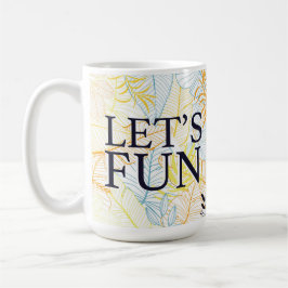Rolig Skämtsam Casual Typografi Kaffemugg