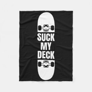 Rolig skateboarddäck Skateboardåkning Skater För M Fleecefilt
