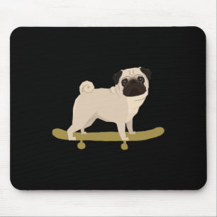 Rolig Skateboardhund Valp Co. Män Kvinnor Barn Musmatta