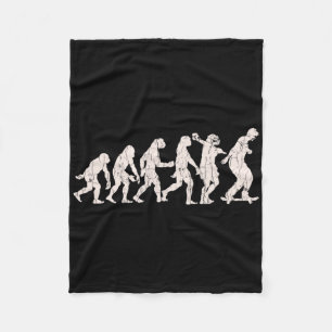 Rolig skateboardutvecklingsdesign för skateboard fleecefilt