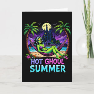 Rolig Skelett Glass Het Ghoul Sommar Summerwe Kort