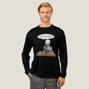 Rolig Skelett Söker Värdighet T Shirt